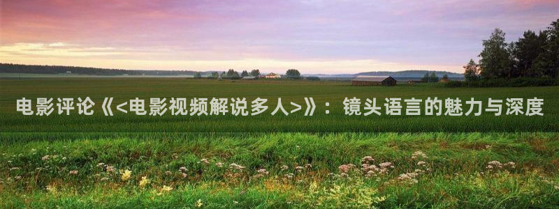 午夜神马电影院福利：电影评论《<电影视频解说多人>》：镜头语言的魅力与深度