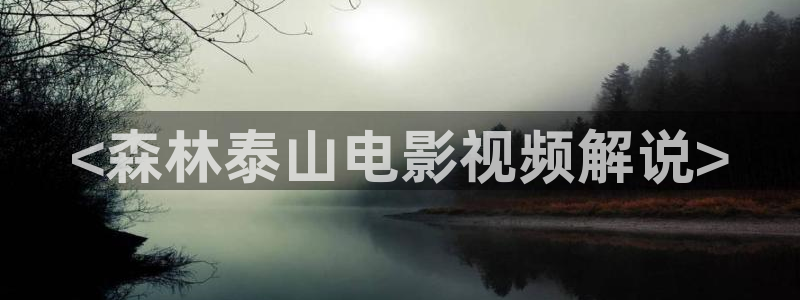 午夜92电影：<森林泰山电影视频解说>