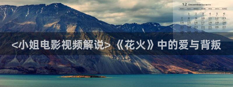 成人午夜免费电影视频：<小姐电影视频解说> 《花火》中的爱与背叛